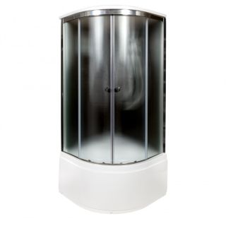 Душевая кабина Deto B10S BLACK 100х100х220 см