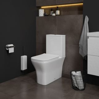 Унитаз напольный Maretti Umbria безободковый с микролифтом, UM10NBM12-844, белый