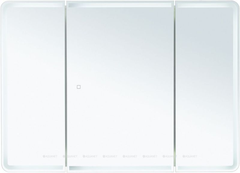 Зеркальный шкаф с подсветкой Aquanet Оптима 341428 110 см