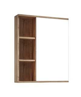 Шкаф-зеркало с подсветкой Onika Виола 206003 левый 60см белый