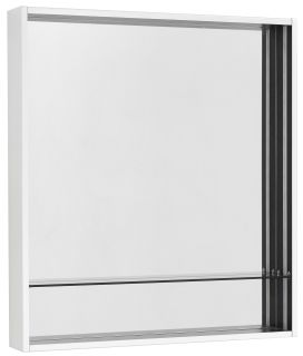 Зеркальный шкаф Акватон Ривьера 60см белый матовый 1A238902RVX20