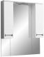 Зеркало-шкаф с подсветкой Stella Polar Фиора 90см белый SP-00000211