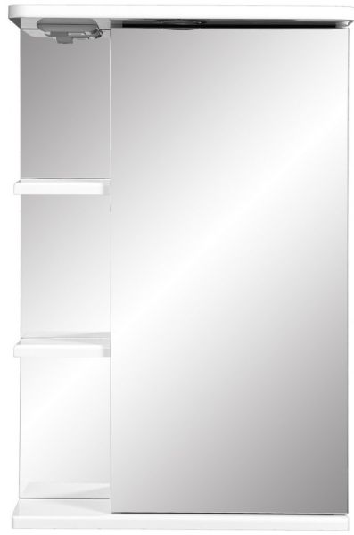 Зеркало-шкаф с подсветкой Stella Polar Нелея 45см правый белый SP-00000223