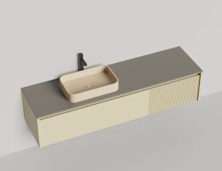 Подвесная тумба Salini Domino 27D118 180см эмаль