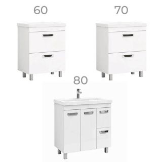 Тумба под раковину напольная Vigo Plaza 024 60 см белый