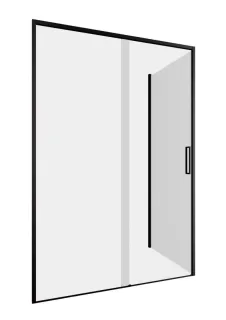 Душевой уголок Aquanet Pleasure Evo AE65-130x80-BT 324136 130x80 см профиль чёрный матовый стекло прозрачное