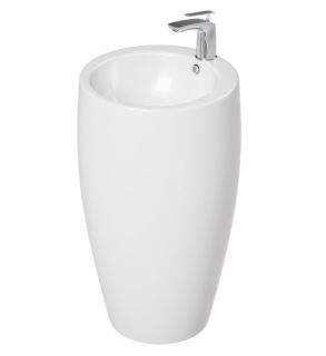 Раковина напольная Laguraty 0001 K 48x81см белый